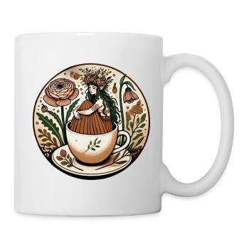 Floral Teacup Maiden - Mug - white - Right