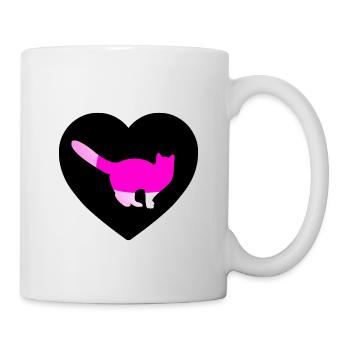 Chat - Mug blanc - blanc - Droite