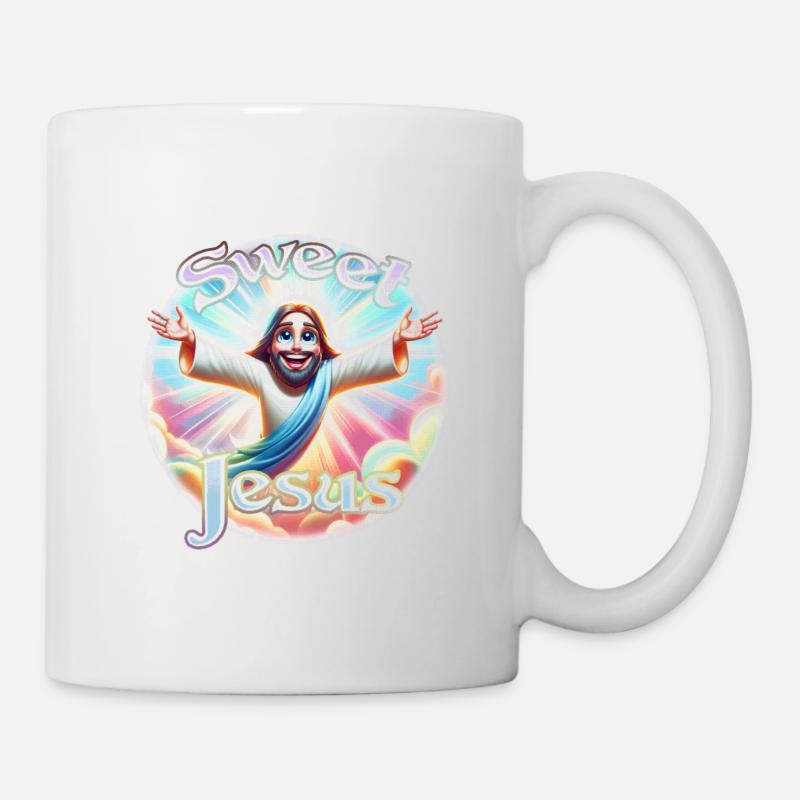 Doux Jésus - Mug blanc - blanc