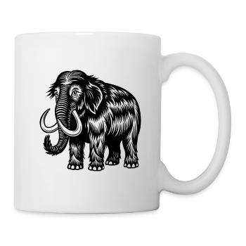 Mammut - Tasse - Weiß - Rechts