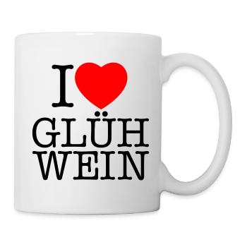i love mulled wine Christmas - Mug - white - Right