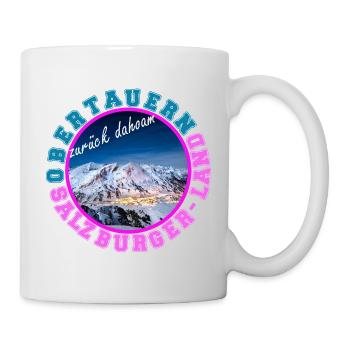 Obertauern Zurück Daheim (Dahoam) - Tasse - Weiß - Rechts