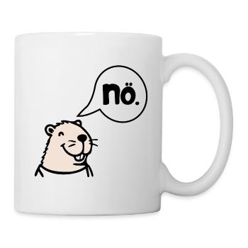 Capybara Cancellation Nope No - Mug - white - Right