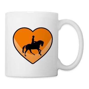 horses - Mug - white - Right