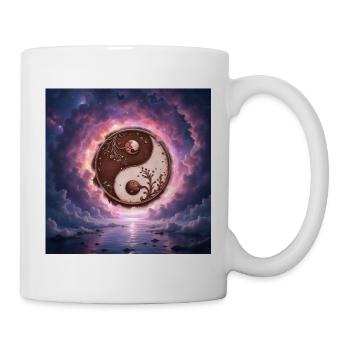 Nature's Yin Yang Balance - Mug - white - Right