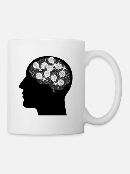 Padel in my mind - Mug - white