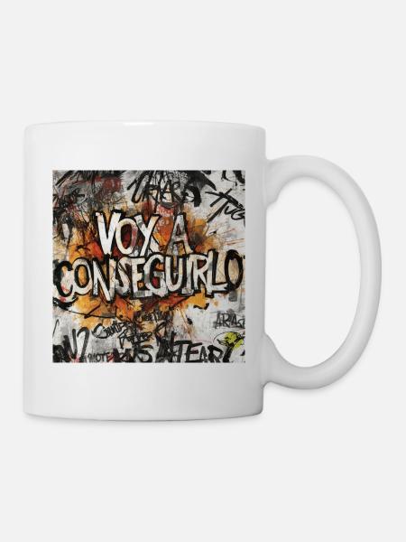 Ich werde es Graffiti machen - Tasse - Weiß