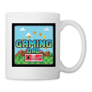 Gaming Dad - Tasse - Weiß - Rechts