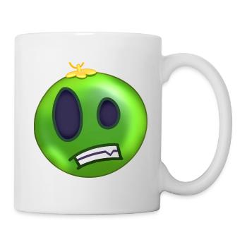 Boule de Noel  Vert Anxieux Lime - Mug blanc - blanc - Droite
