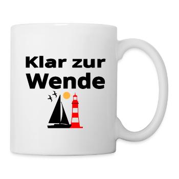 Voile - Mug blanc - blanc - Droite