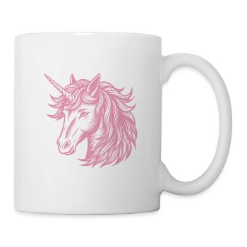 Unicorn head - Mug - white - Right