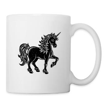 Einhorn - Tasse - Weiß - Rechts
