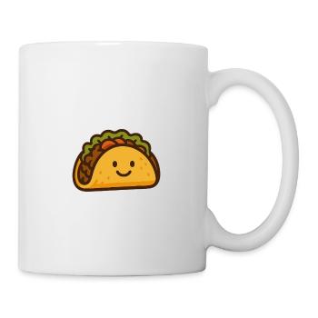 Spaßige Tacos - Tasse - Weiß - Rechts