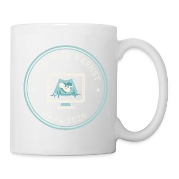 Soon It's Getting Serious - Dad 2026 Men - Gift - Mug - white - Right