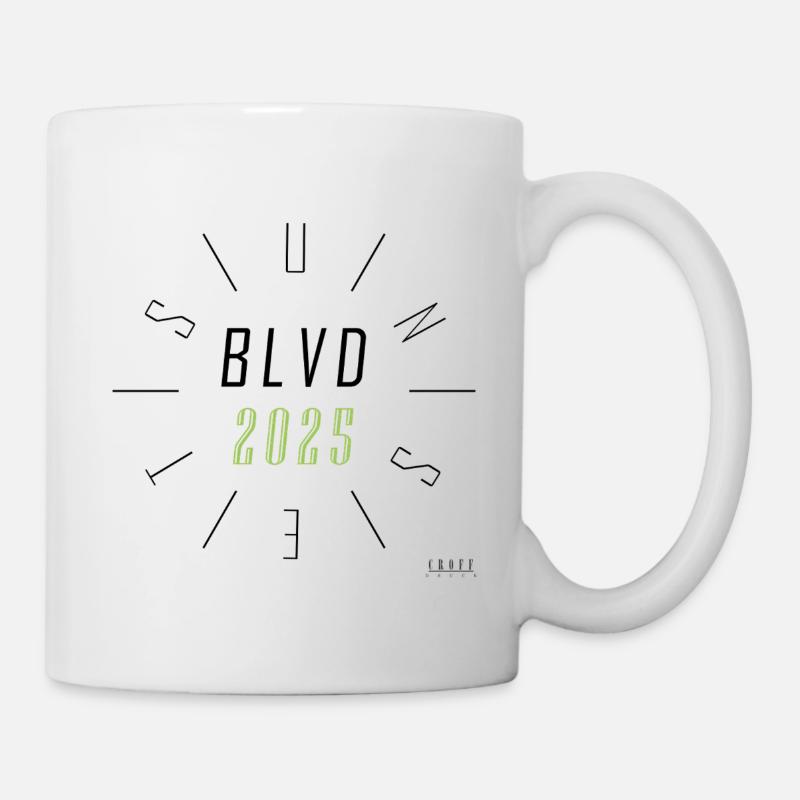 Sunset BLVD 2025 - Tasse - Weiß