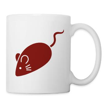 Ratten-Chinesisches Tierkreiszeichen - Tasse - Weiß - Rechts