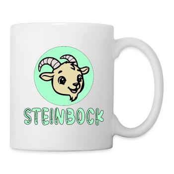 Geburtstag Steinbock Dezember Januar - Tasse - Weiß - Rechts