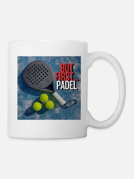 Padel first - Padel first - Mug - white