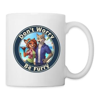 Fursona Be Furry - Mug - white - Right