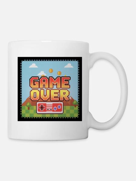 Fin du jeu - Mug blanc - blanc