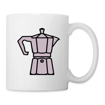 Coffee Espresso Maker - Mug - white - Right