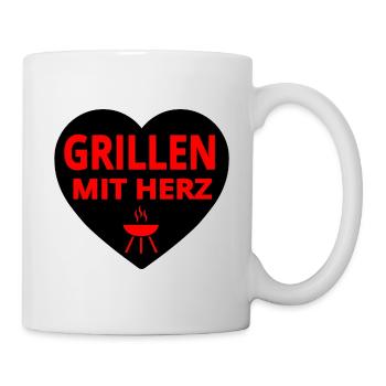 Griller - Mug blanc - blanc - Droite