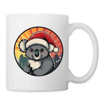 Koala Weihnachtssammler - Tasse - Weiß - Rechts
