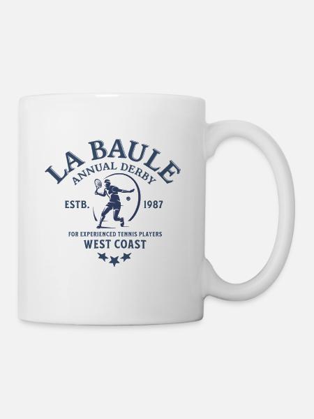 La Baule Derby Tennis West Coast - Mug blanc - blanc