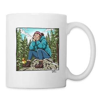 Me_In_Winter - Tasse - Weiß - Rechts
