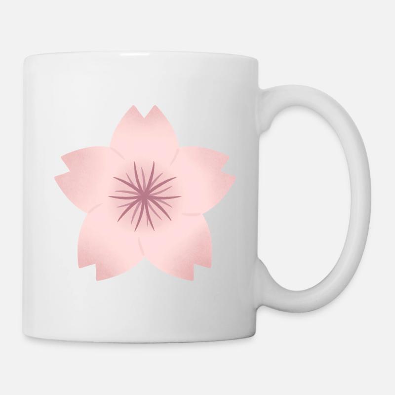 Blush Cherry Bloom - Mug blanc - blanc