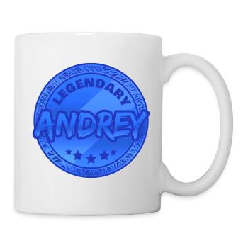 Andrey - Mug blanc - blanc - Droite