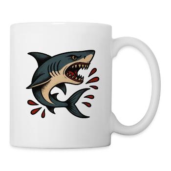 Shark - Mug - white - Right