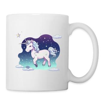 Pastel Unicorn Starry Sky - Mug - white - Right