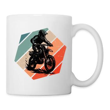 A motif only for motocross - Mug - white - Right
