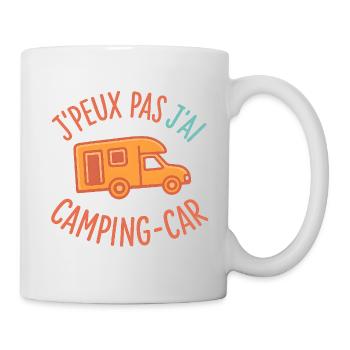 Ich kann nicht. Ich habe einen Wohnmobil. - Tasse - Weiß - Rechts