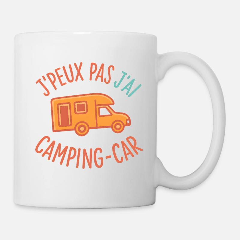 Ich kann nicht. Ich habe einen Wohnmobil. - Tasse - Weiß