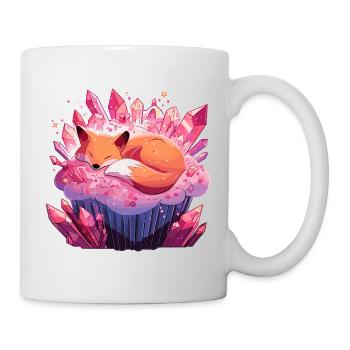 Little Fox on Crystal Cupcake - Mug - white - Right