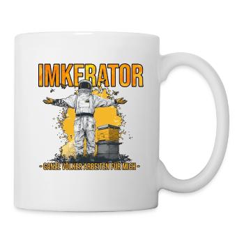 Beekeeper Whole colonies work for me - Mug - white - Right