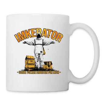 Beekeeper Whole colonies work for me - Mug - white - Right