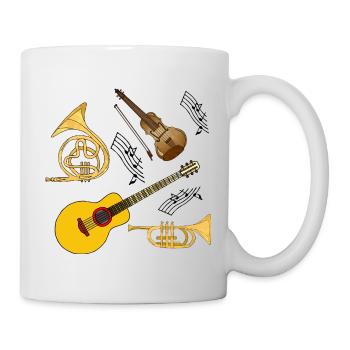 Musical instruments - Mug - white - Right