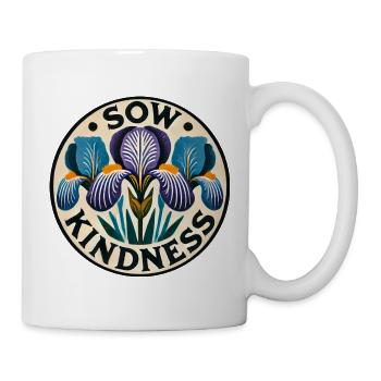 Sow Kindness Iris Circle - Mug - white - Right