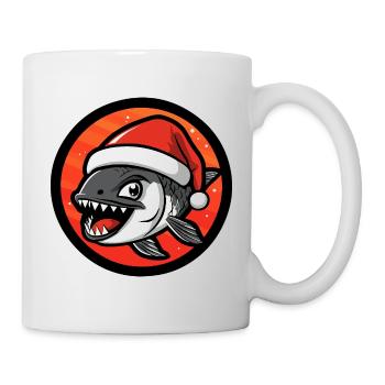 Piranha Christmas Comic - Mug - white - Right