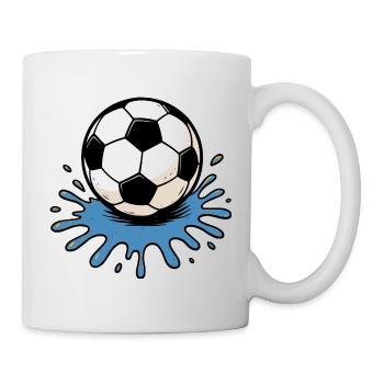 Splashing Football - Mug - white - Right