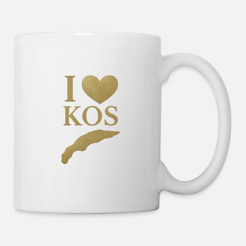 I Love KOS Island - Mug - white