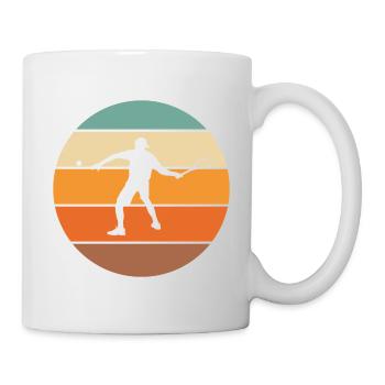 tennis - Mug blanc - blanc - Droite