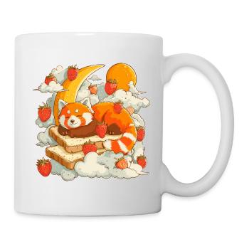 Moon Breakfast Fox - Mug - white - Right