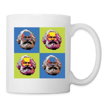 Karl Marx & Kommunismus & Kommunist - Tasse - Weiß - Rechts