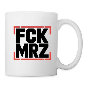 Copy of FCK MRZ  - Anti CDU/CSU Logo - Tasse - Weiß - Rechts