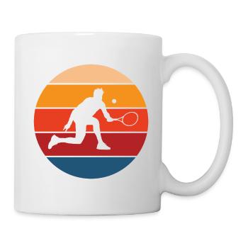 tennis - Mug blanc - blanc - Droite
