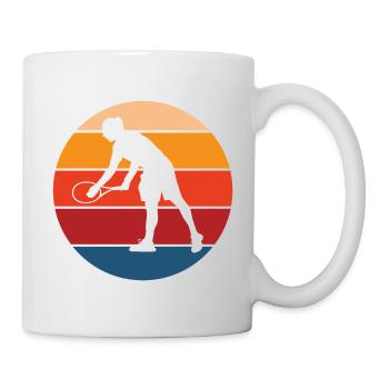 tennis - Mug blanc - blanc - Droite